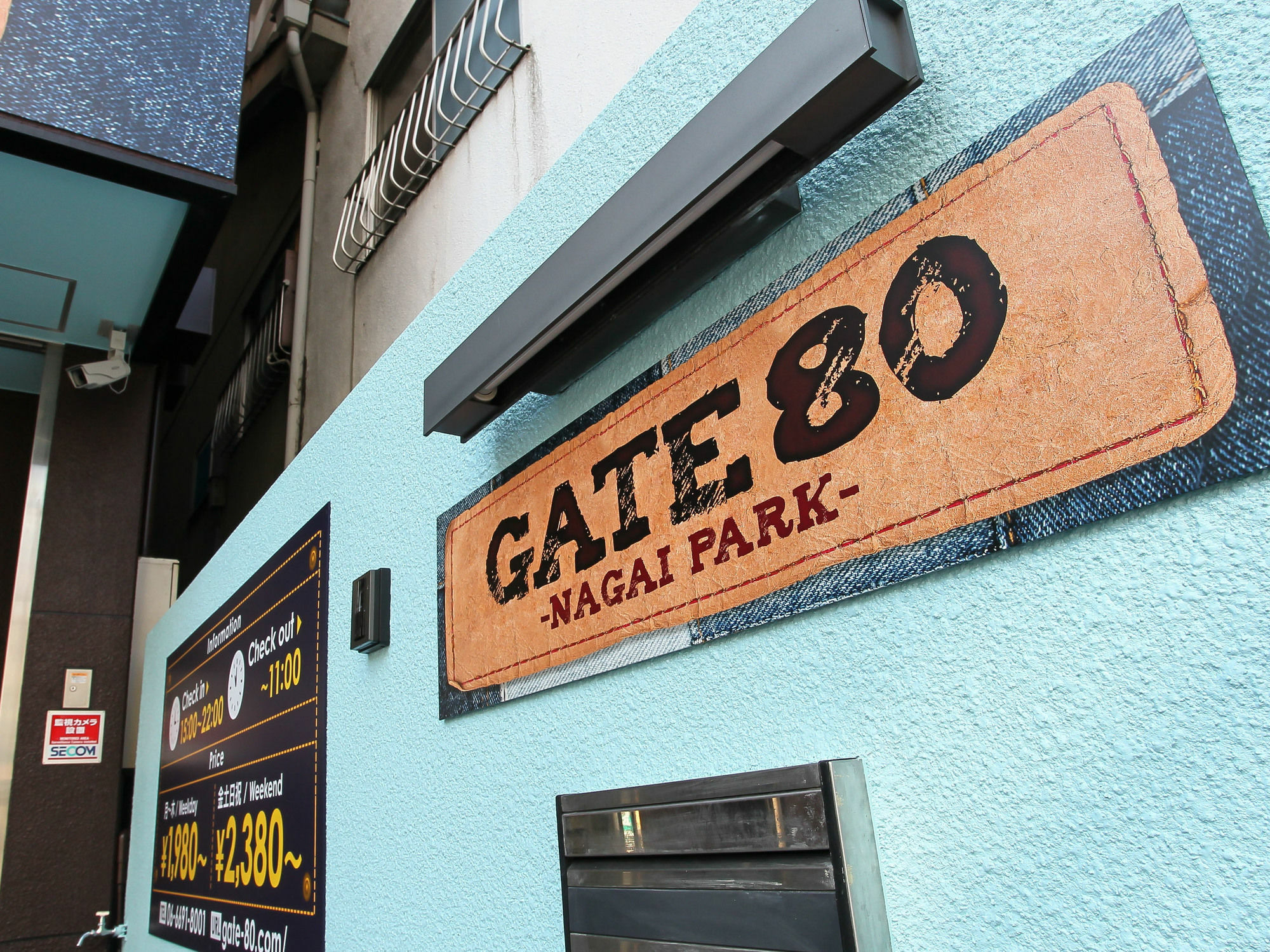 Gate 80 Hostel Osaka Exterior photo