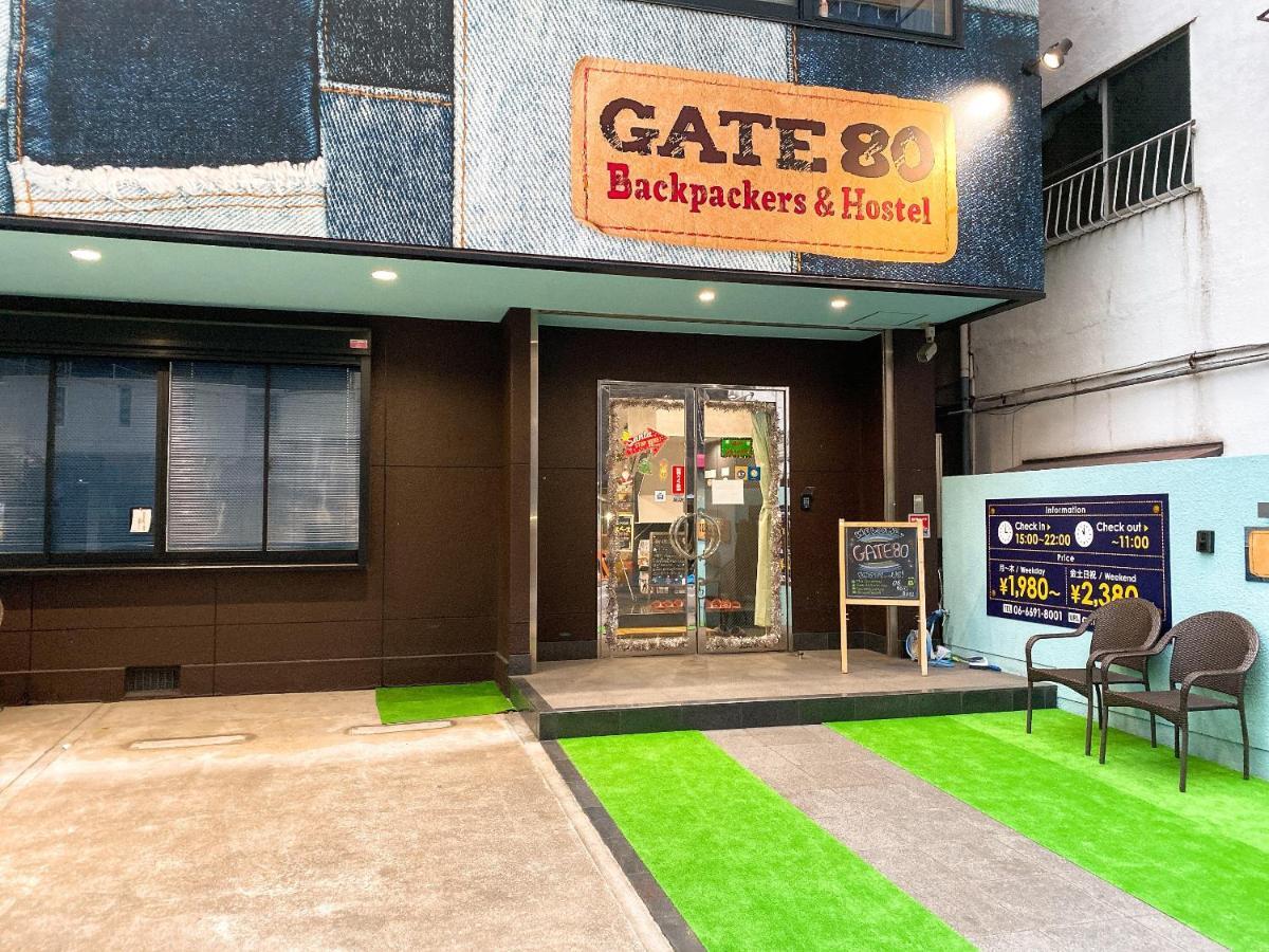 Gate 80 Hostel Osaka Exterior photo